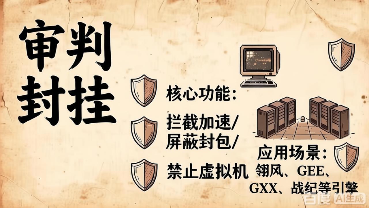 审判封挂